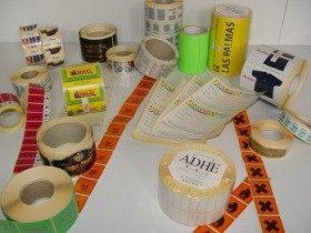 ETIQUETAS ADHESIVAS PERSONALIZADAS -  ADHE LABELS